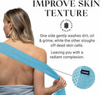 Exfoliating Washcloth Face & Body Scrub Towel - Image 5