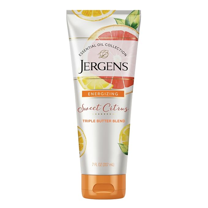Jergens Sweet Citrus Body Butter, Hand and Body Lotion, Moisturizer by Jergens