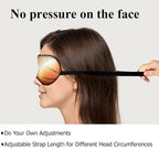 Fire Basketball Sleep Eye Mask Wall Funny Basketball Sports Silk Eye Mask - Image 4