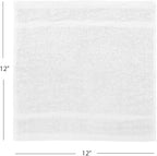 Avalon Towels Cotton Washcloths – Size 12x12 Inches, 100% Ring Spun Cotton - Image 8