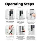 5s Fast Hot Towel Dispenser, 55°C Constant Temp, 500ml Tank, Auto-Dry & Safe - Image 4