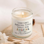 Craftique Gifts for Women, Birthday Gifts for Women- You're Amazing Candle- - Image 8