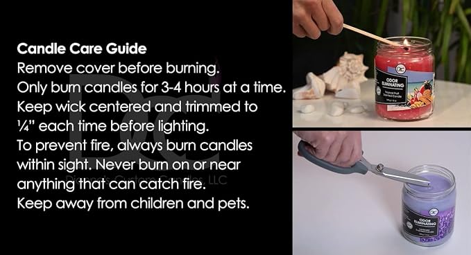 Bamboo Odor Eliminating Highly Fragranced Candle - Image 7
