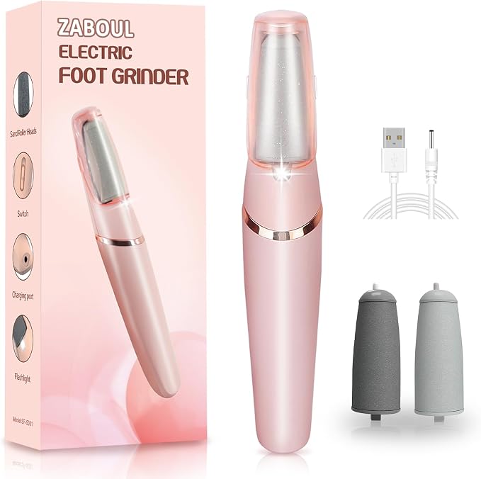 Callus Remover for Feet, ZABOUL Electric Foot Callus Remover Rechargeable by ZABOUL