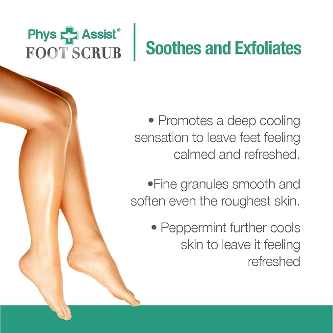PhysAssist Foot Scrub 8 oz. - Image 3