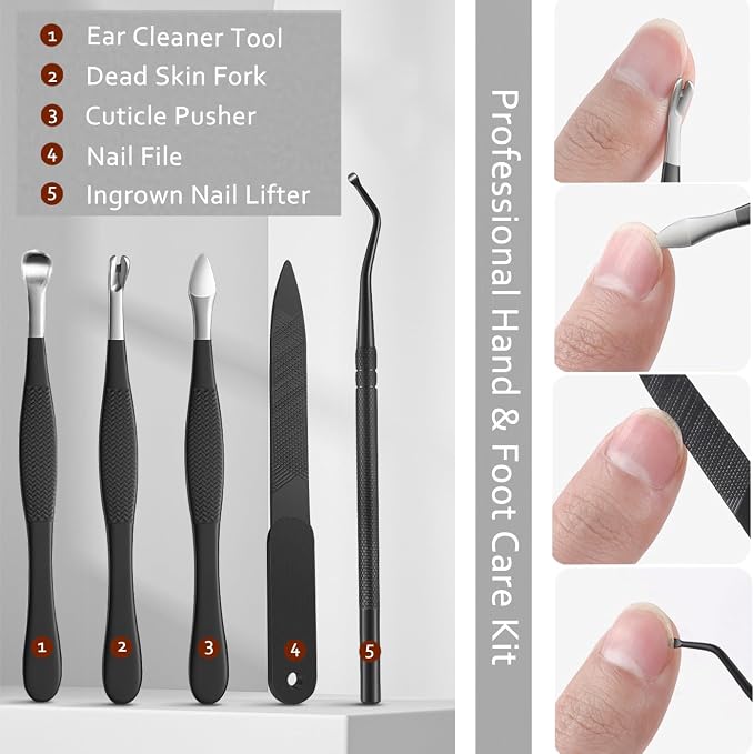 Ingrown Toenail Clipper Nail Cutter Pedicure Knife Thick Nail Clipper Senior - Image 4