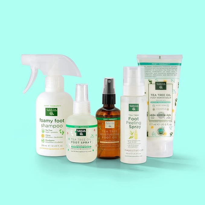 Earth Therapeutics Tea Tree Foot Peeling Spray – Convenient Spray - Image 5