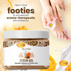SPA REDI – Exfoliating Scrub Pumice Gel, Milk and Honey, 16 Oz - Image 4