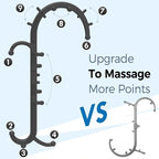Back and Neck Massager for Pain Relief Deep Tissue, Upgraded Full Body Trigger - Image 4