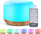 300ML Essential Oil Diffuser, Remote Control Ultrasonic Aromatherapy Oil by Marchred