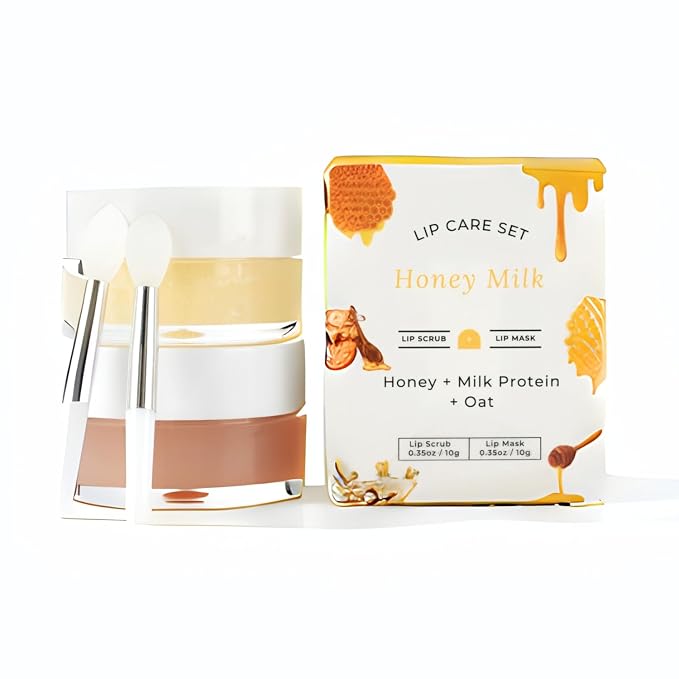 Lip Mask & Scrub Set, Overnight Moisturizer - Image 2