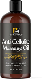 Anti Cellulite Massage Oil and Firm Dry Brush Kit | Collagen & Stem Cell Skin - Image 5