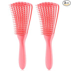 Detangling Brush for Afro America/African Hair Textured 3a to 4c Kinky by Unknown
