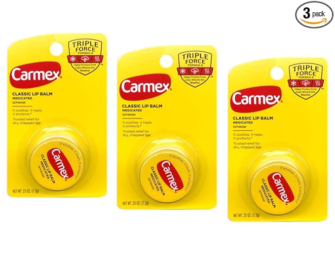 Carmex Classic Lip Balm Medicated, 0.25 oz by Carmex
