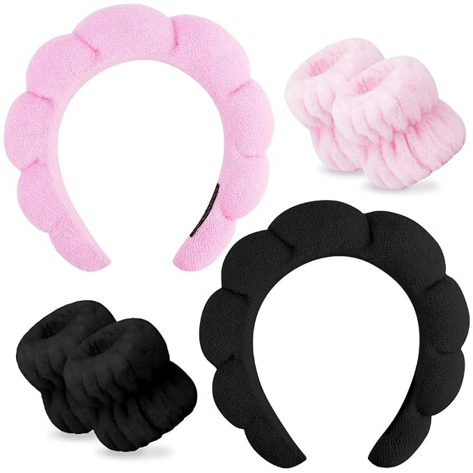 SPA Headbands for Washing Face Makeup Headbands by AOPRIE
