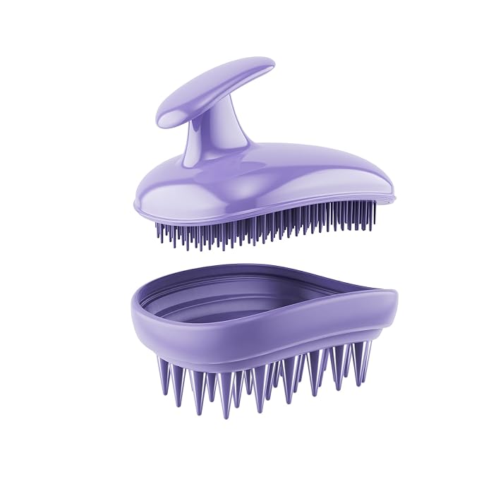 2-in-1 Scalp Massager Shampoo Brush, Scalp Scrubber, Exfoliator Brush by Rebex