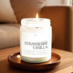 Strawberry Vanilla Highly Scented Candle - Image 5