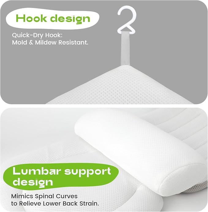 Luxury Full Body Bath Pillow for Tub - Image 4