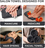 Premium 100% Cotton Hand Towels – Pack of 24, 16x27 Inch – Quick-Dry, Highly - Image 5