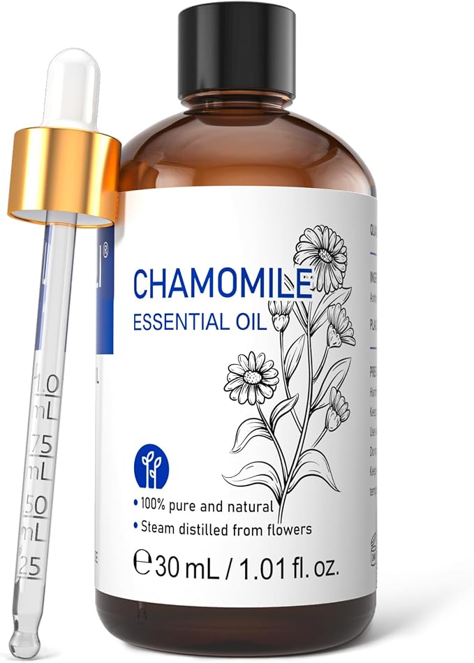HIQILI 30ML Chamomile Essential Oil, Pure & Natural Chamomile Oil by HIQILI
