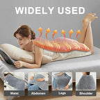 Extra Large Heating Pad, Relieves Back Pain, 6 Quick Heat Settings（86°F-149°F） - Image 3