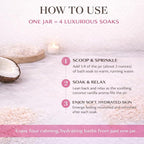 Coco Escape Coconut and Vanilla Aromatherapy Bath Soak, Relaxation Support - Image 6