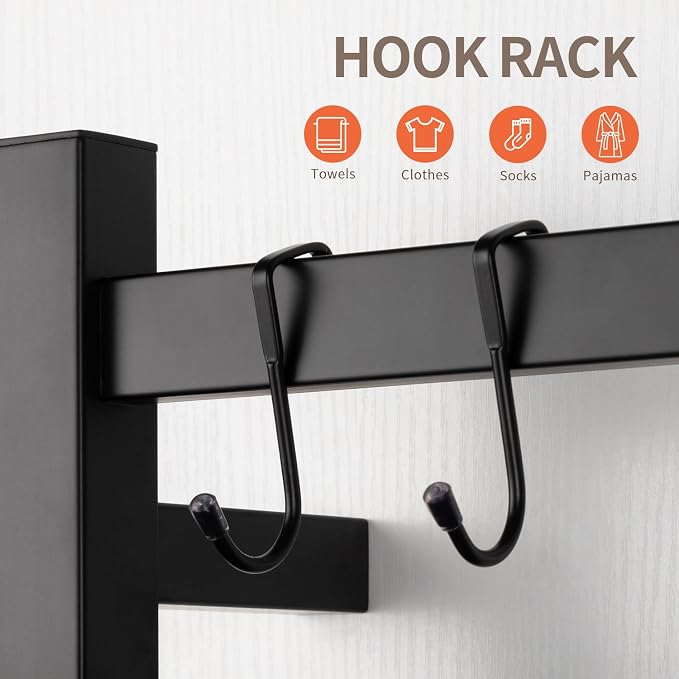 Wall Mounted Towel Warmer Square 6 Bars - Image 5
