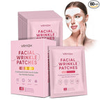 3 IN 1 Forehead, Smile Line & Under Eye Wrinkle Patches, Overnight Facial by VRYIOH