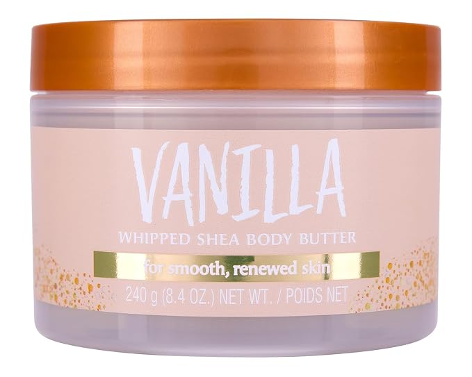 Tree Hut Vanilla Whipped Shea Body Butter, Mothers Day Gifts, Long-Lasting by TreeHut