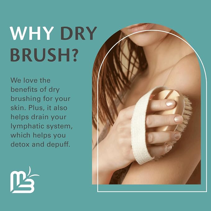 Firm Dry Brush & Shower Brush for Body - Image 6