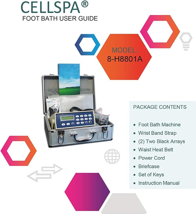 Fir Belt Chi Ionic Ion Detox Machine Foot Bath Aqua Spa Cleanse - Image 5