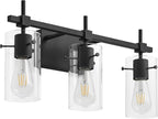 SOLFART 3 Lights Black Vanity Lights by SOLFART