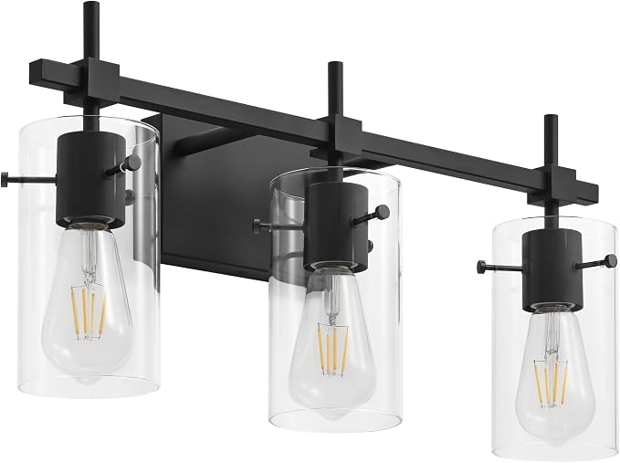 SOLFART 3 Lights Black Vanity Lights by SOLFART