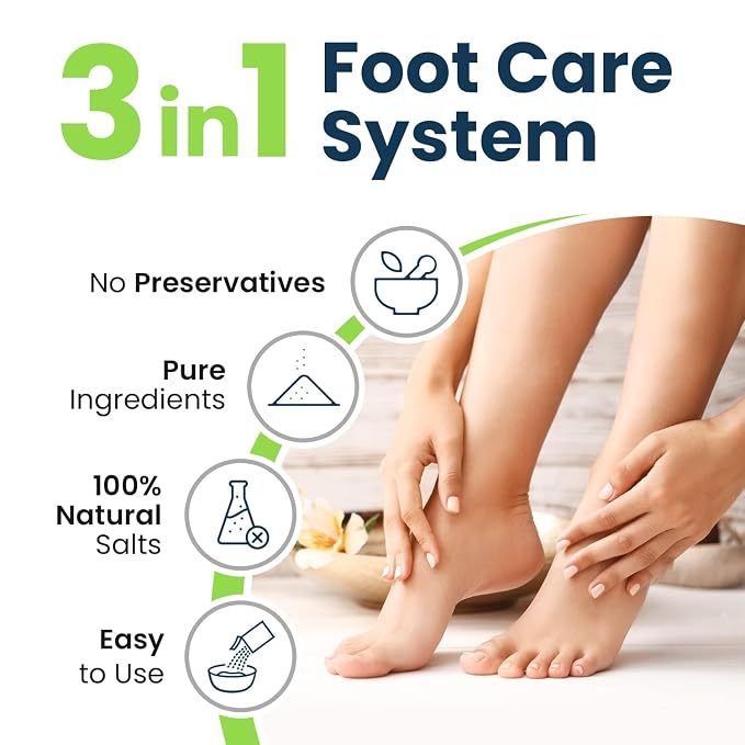 Tea Tree Foot Soak, Callus Remover Gel - Image 3