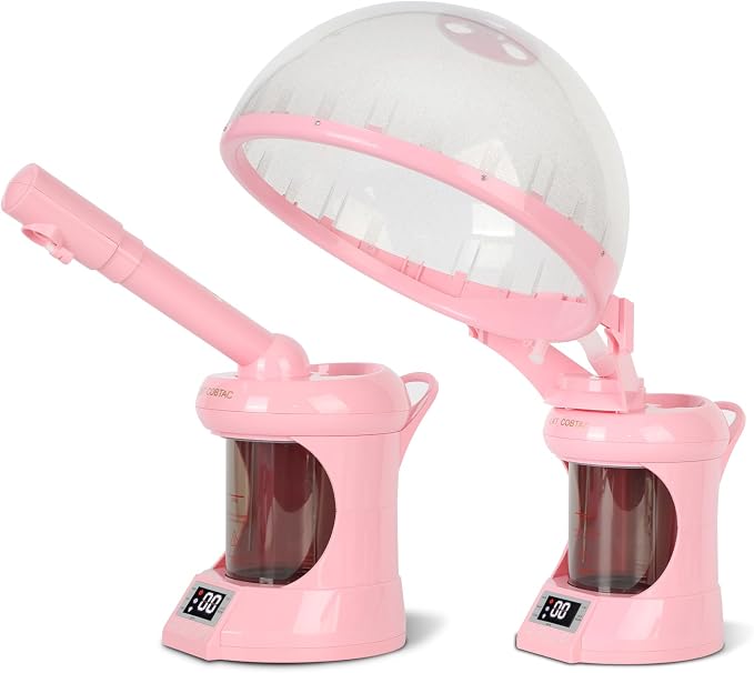 Hair Steamer, 2-in-1 Hair and Facial Steamer by Professionalbeautyhaircaretools
