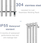 Electric Heated Towel Rack Warmer, Wall Mounted, Stainless Steel, 4 Bar - Image 5
