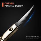 BEZOX Curved Cuticle Scissors - Image 2