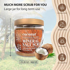 Dead Sea Collection Coconut Salt Scrub – Exfoliating Body Scrub - Image 6