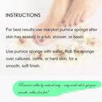 Maryton Pumice Sponge for Feet, Ultimate Pedicure Stone Callus Remover & Foot - Image 4