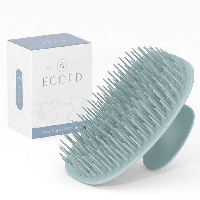 ecoed Scalp Massager Shampoo Brush, Scalp Scrubber & Exfoliator by ECOED