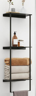 Towel Storage for Bathroom, 3 Tier Towel Rack by Bethom
