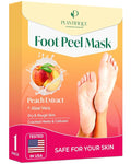 PLANTIFIQUE Foot Peeling Mask 1 Pack | Dermatologically Tested Repairs Heels & by Plantifique