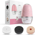 Facial Cleansing Brush, Mini Electric Face Scrubber, Waterproof Face Exfoliator by DOCOCO