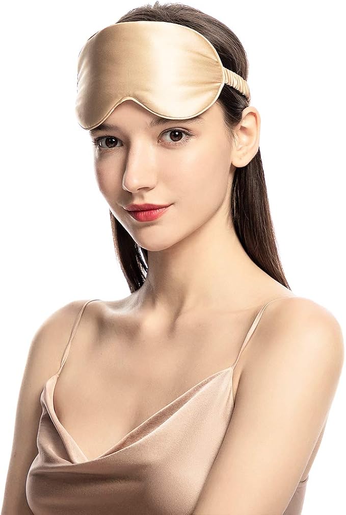 Mulberry Natural Silk Sleep Mask - Image 4