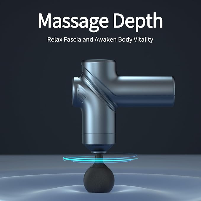 LEERCON Massage Gun Deep Tissue, Silent Brushless Motor and Portable Massage Gun - Image 8