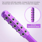 Up Lifting Massaging Beauty Roller Radiance Roller 30 Germanium Stone Face - Image 2