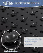 Yolife Shower Foot Scrubber Mat, Anti-Slip Bath Mat - Image 4