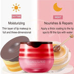 6 PCS Bee Lip Balm Honey Pot, Lip Mask Propolis Moisturizing, Prevention Dry - Image 4