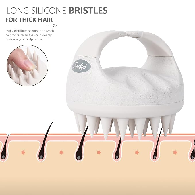 Sndyi Soft Silicone Scalp Massager - Image 4