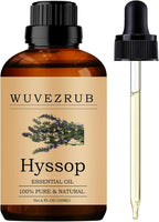 Hyssop Essential Oils, 120ML Pure and Natural Essential Oil by WUVEZRUB